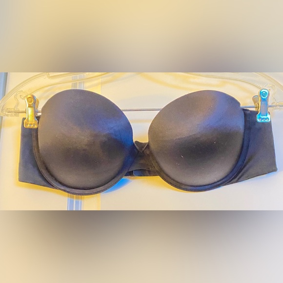 Aerie black straplesss bra, size 36C. - Picture 2 of 7